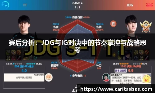 赛后分析：JDG与IG对决中的节奏掌控与战略思考